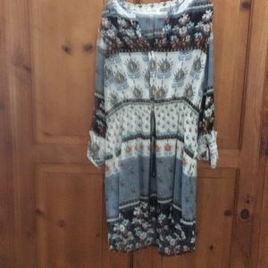 Multi colored spring or summer dressAmazing prints